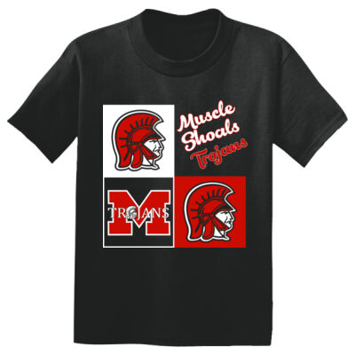 Squares Trojans  - Youth PosiCharge ® Competitor Tee Thumbnail