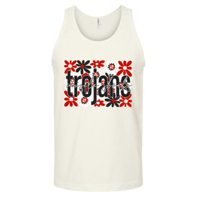 Flowers  - Unisex Fine Jersey Tank Top Thumbnail