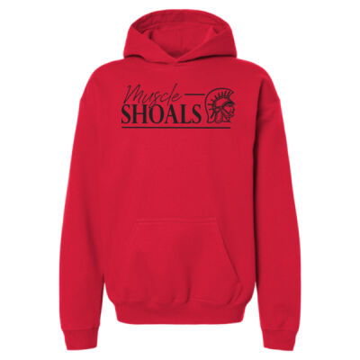 Muscle Shoals  - Softstyle® Youth Midweight Hooded Sweatshirt Thumbnail