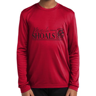 Muscle Shoals  - Youth Long Sleeve PosiCharge ® Competitor Tee Thumbnail