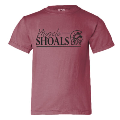 Muscle Shoals  - Youth Garment Dyed Ringspun T-Shirt Thumbnail